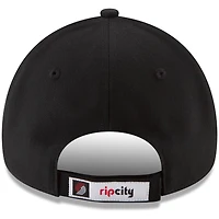 Men's New Era Black Portland Trail Blazers Official The League 9FORTY Adjustable Hat