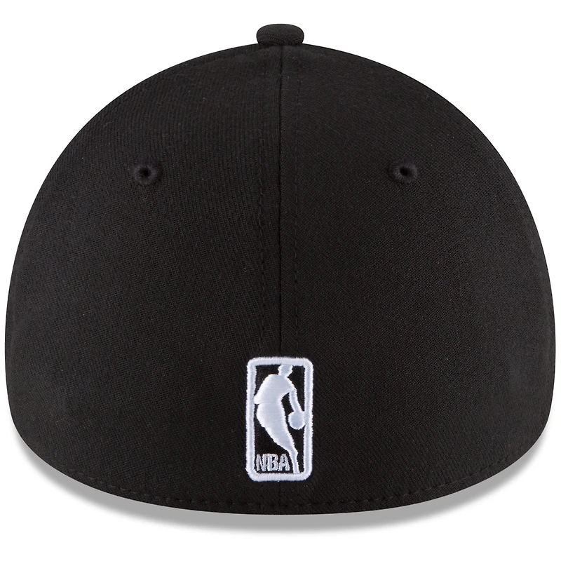 Casquette Flex 39THIRTY Team Classic Portland Trail Blazers New Era noire pour homme