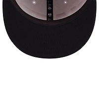 Men's New Era White/Black Portland Trail Blazers Throwback Gradient Tech Font 9FIFTY Snapback Hat