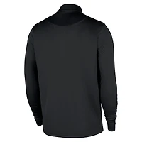 Men's Nike Black Portland Trail Blazers 2025/26 Authentic Coaches Quarter-Zip Dri-Fit Top