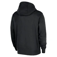 Men's Nike Black Portland Trail Blazers 2025/26 Authentic Practice Club Pullover Hoodie