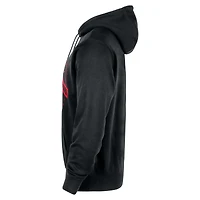 Sweat à capuche Nike noir Portland Trail Blazers Authentic Practice Club 2025/26 pour homme