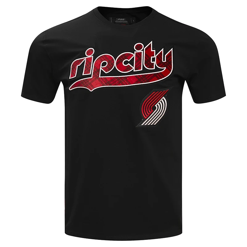 T-shirt Pro Standard noir Portland Trail Blazers 2023 City Edition pour hommes