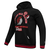 Men's Pro Standard Black Portland Trail Blazers Area Code Pullover Hoodie