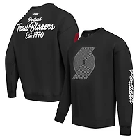 Sweat-shirt à capuche noir Pro Standard pour homme des Portland Trail Blazers Paint the City