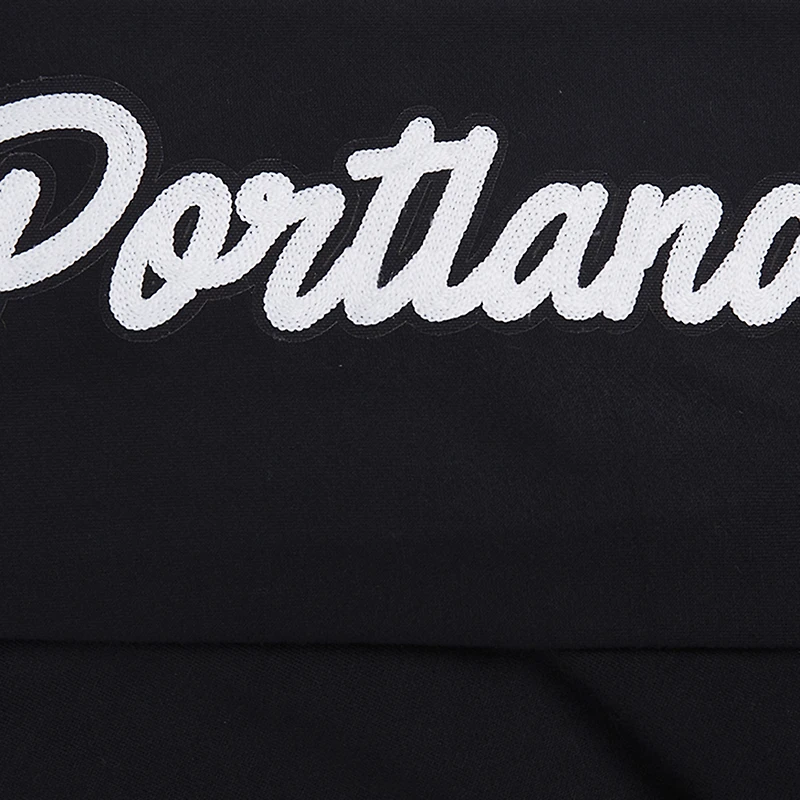 Sweat-shirt à capuche noir Pro Standard pour homme des Portland Trail Blazers Paint the City