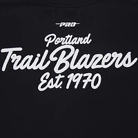 Sweat-shirt à capuche noir Pro Standard pour homme des Portland Trail Blazers Paint the City