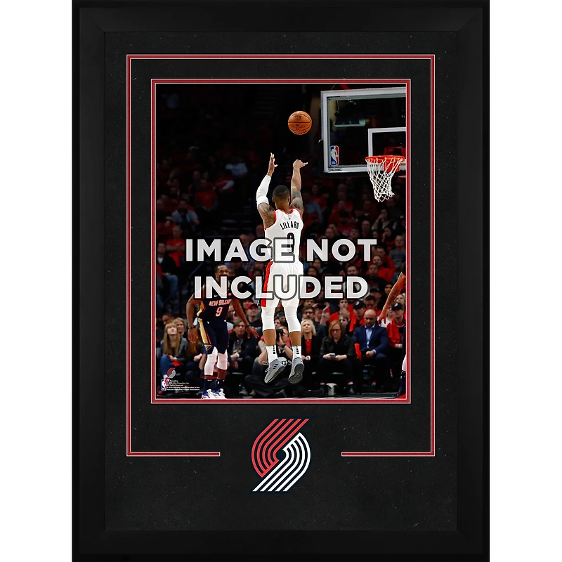 Portland Trail Blazers 16" x 20" Deluxe Vertical Frame with Team Logo