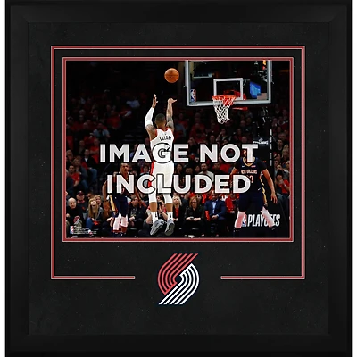 Portland Trail Blazers 16" x 20" Horizontal Deluxe Setup Frame with Team Logo