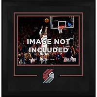Cadre d'installation horizontal de luxe 16" x 20" des Portland Trail Blazers avec logo de l'équipe
