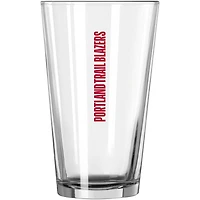 Portland Trail Blazers 16oz. Team Wordmark Game Day Pint Glass