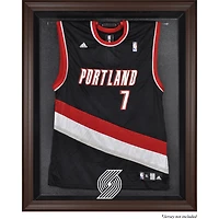 Portland Trail Blazers Framed Brown Jersey Display Case