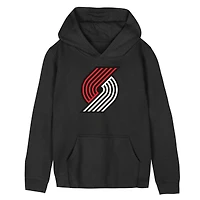 Sweat à capuche noir Outerstuff avec logo des Portland Trail Blazers pour enfants d'âge préscolaire