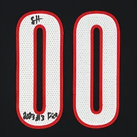 Maillot authentique Nike Diamond Icon Edition noir autographié par Scoot Henderson des Portland Trail Blazers