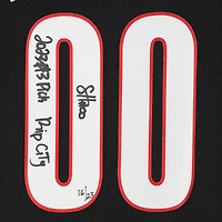 Maillot Swingman Nike Icon Edition noir dédicacé par Scoot Henderson des Portland Trail Blazers avec inscriptions « 2023 #3 Pick » et « Rip City » - Édition limitée à 23 exemplaires