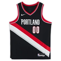 Maillot Nike Swingman noir dédicacé par Scoot Henderson des Portland Trail Blazers