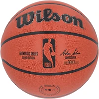 Ballon de basket-ball d'intérieur/extérieur Wilson Authentic Series autographié par Scoot Henderson des Portland Trail Blazers avec inscription « 2023 #3 Pick »