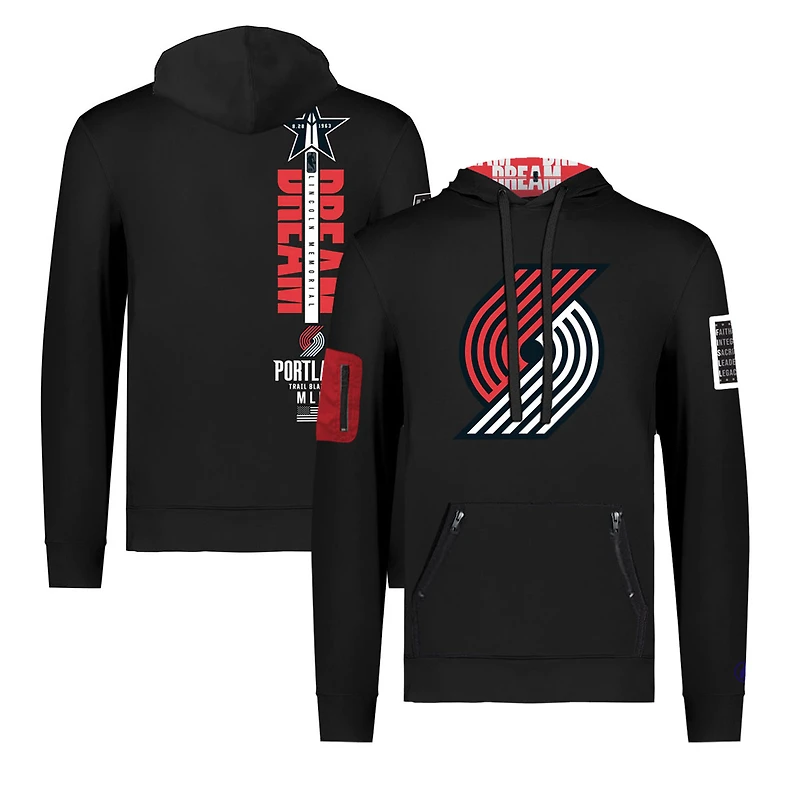 Unisex FISLL x Black History Collection Portland Trail Blazers Pullover Hoodie