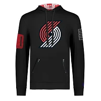 Sweat à capuche unisexe FISLL x Black History Collection Portland Trail Blazers noir