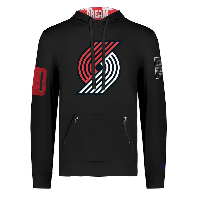 Unisex FISLL x Black History Collection  Portland Trail Blazers Pullover Hoodie