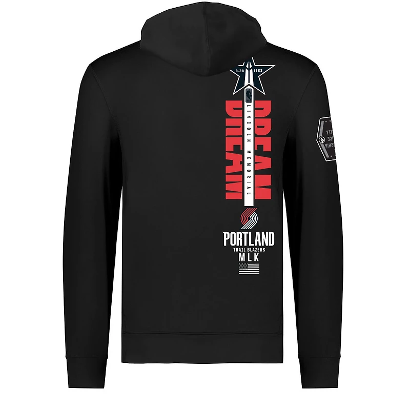 Unisex FISLL x Black History Collection  Portland Trail Blazers Pullover Hoodie