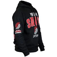 Unisex Hyperfly  Black Portland Trail Blazers NBA x My Hero Academia All Might Smash Pullover Hoodie