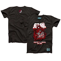 Unisex NBALab x Hyperfly Heather Black Portland Trail Blazers Year of the Snake Lunar New Collection T-Shirt