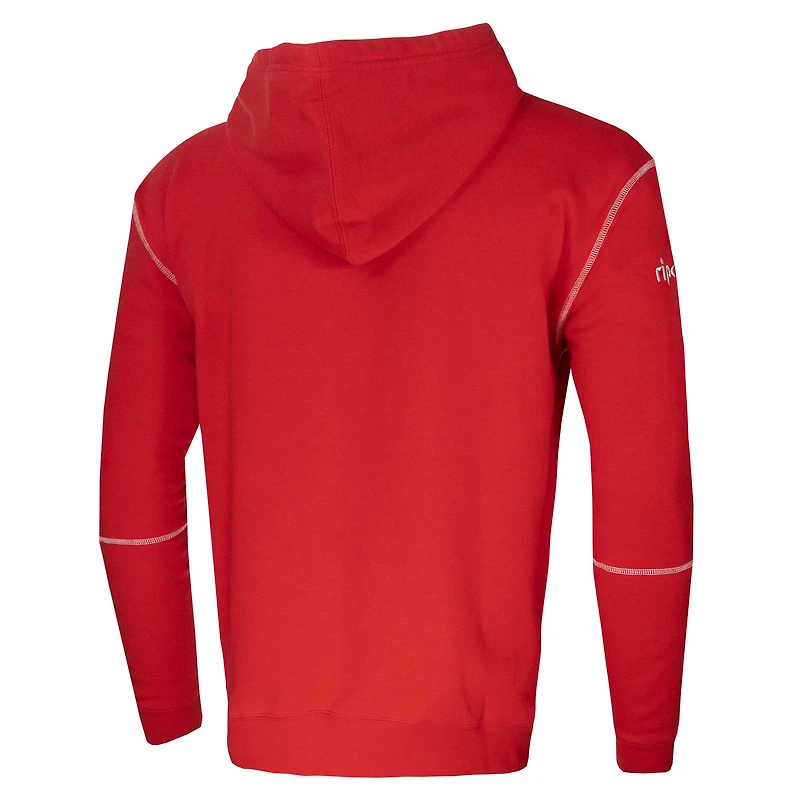 Unisex Red Stadium Essentials Portland Trail Blazers Monument Pullover Hoodie