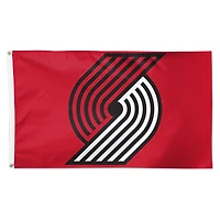 WinCraft Portland Trail Blazers 3' x 5' Logo principal simple face - Drapeau