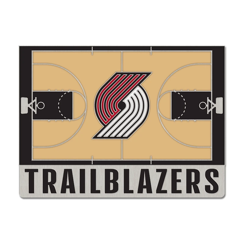 WinCraft Portland Trail Blazers Court Collector Pin