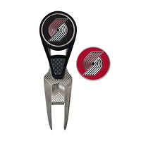 WinCraft Portland Trail Blazers CVX Repair Tool and Ball Marker Set