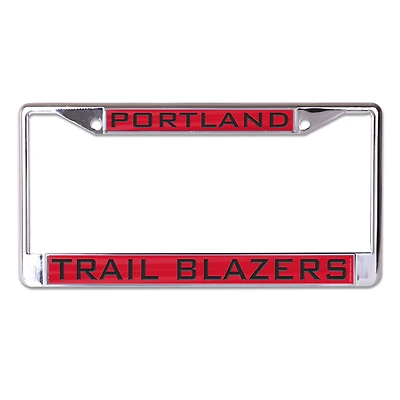 Cadre de plaque d'immatriculation en métal découpé au laser WinCraft Portland Trail Blazers