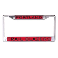 Cadre de plaque d'immatriculation en métal découpé au laser WinCraft Portland Trail Blazers