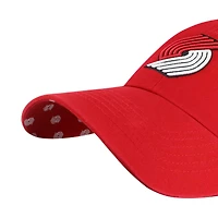 Casquette réglable de nettoyage sous-visière Confetti '47 Red Portland Trail Blazers pour femmes