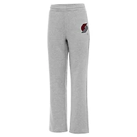Women's Antigua  Heather Gray Portland Trail Blazers Victory Sweatpants