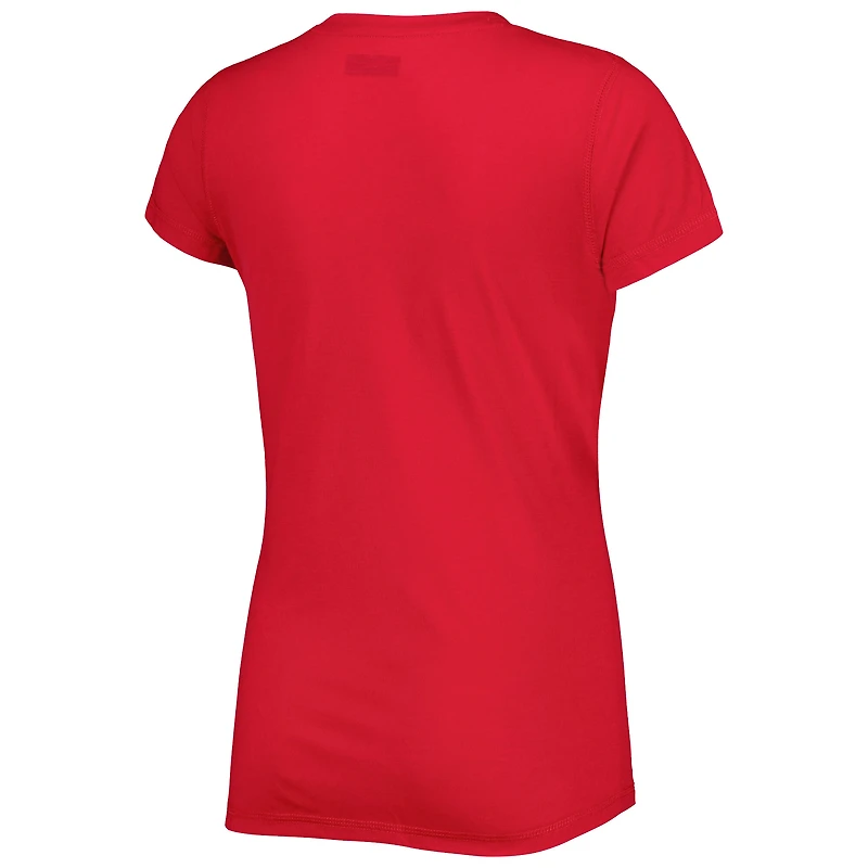 Ensemble pyjama Concepts Sport rouge/noir pour femme, composé d'un haut et pantalon, avec logo des Portland Trail Blazers.