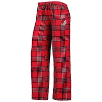 Women's Concepts Sport Red/Black Portland Trail Blazers Badge Top & Pajama Pants Sleep Set