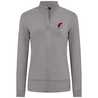 Veste zippée intégrale grise pour femme Levelwear Portland Trail Blazers Shine