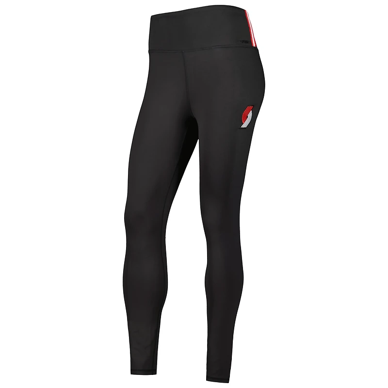 Women's Pro Standard Black Portland Trail Blazers Classics Lux Leggings