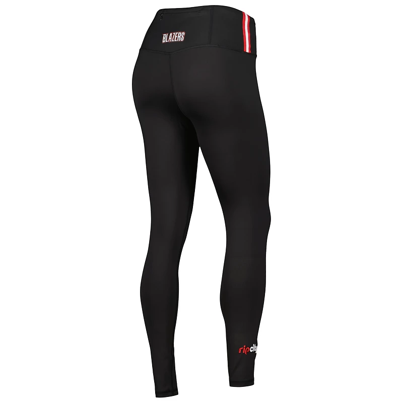 Women's Pro Standard Black Portland Trail Blazers Classics Lux Leggings