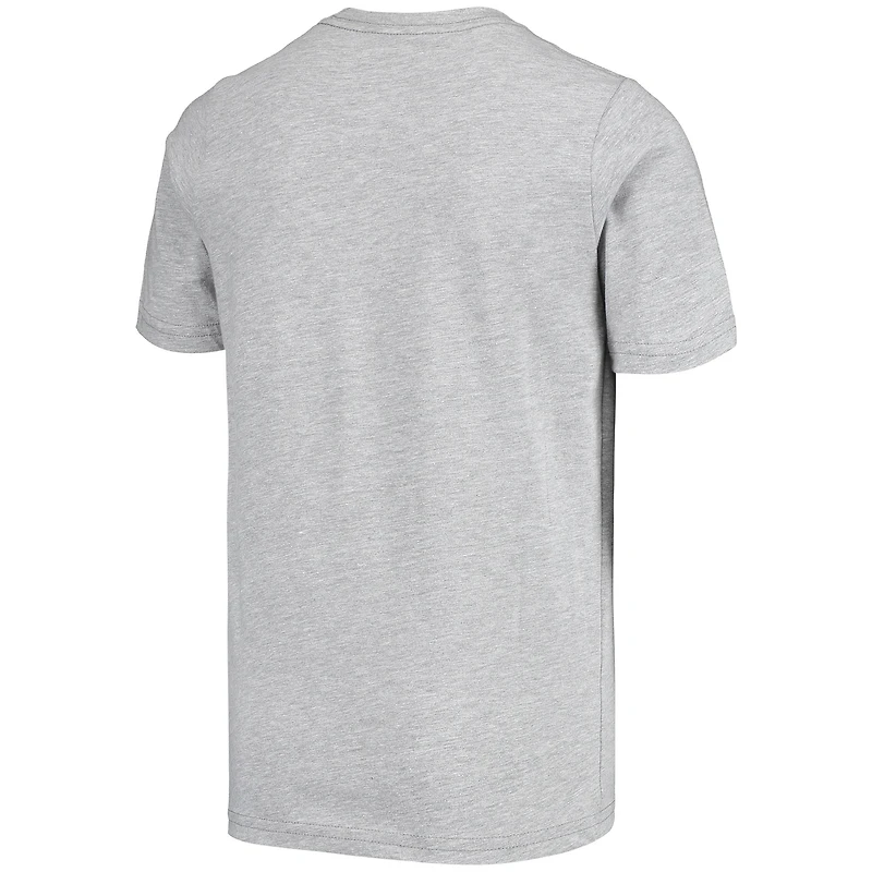 T-shirt pour jeune Mitchell & Ness Clyde Drexler gris Portland Trail Blazers Hardwood Classics King of the Court Player