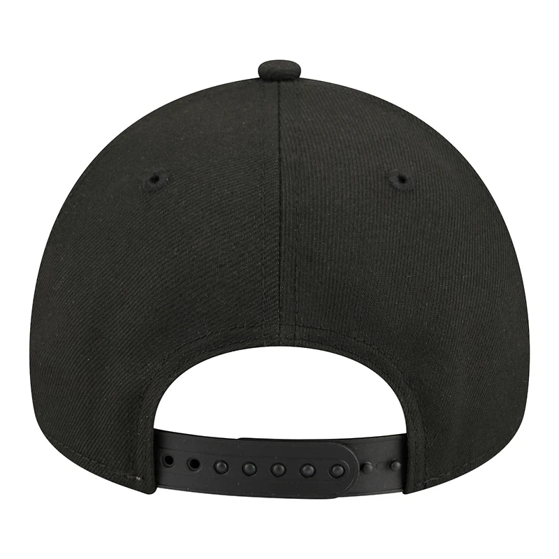 Casquette ajustable New Era noire Portland Trail Blazers 9FORTY A-Frame pour jeunes