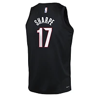 Youth Nike Shaedon Sharpe Black Portland Trail Blazers Icon Edition Swingman Jersey