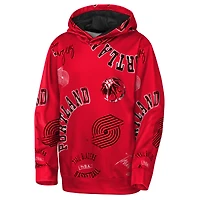 Youth Outerstuff  Red Portland Trail Blazers Moving Violation Hoodie