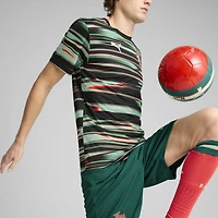 Maillot d'entraînement pré-match Puma Black Portugal 2025 pour homme
