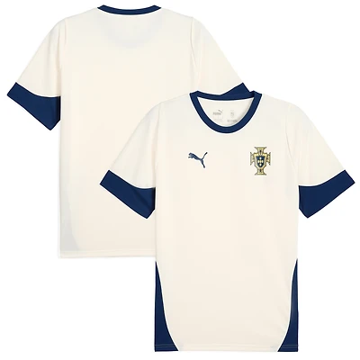 Men's Puma  Cream Portugal National Team 2025 Training Jersey