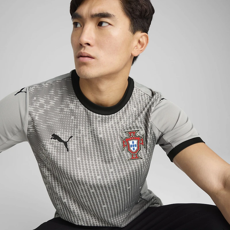 Men's Puma  Gray Portugal National Team 2025 Goalkeeper Jersey