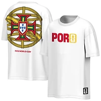 T-shirt oversize blanc Outerstuff Portugal Coupe du Monde FIFA 2026 pour homme