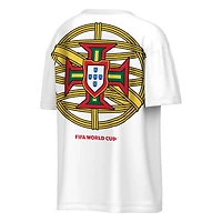 Men's Outerstuff White Portugal FIFA World Cup 2026 Livery Oversized T-Shirt