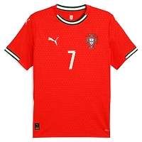 Men's Puma Cristiano Ronaldo Red Portugal National Team 2025 Home Replica Jersey